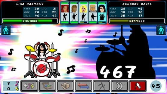Screenshot of A Story of a Band