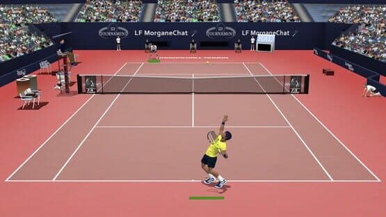 Screenshot of Full Ace Tennis Simulator