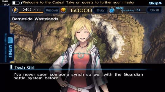 Screenshot of Guardian Codex