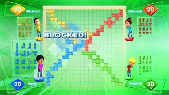 Screenshot of Blokus