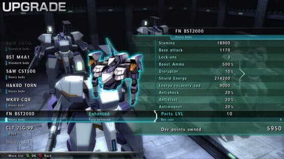 Screenshot of Assault Gunners HD Edition