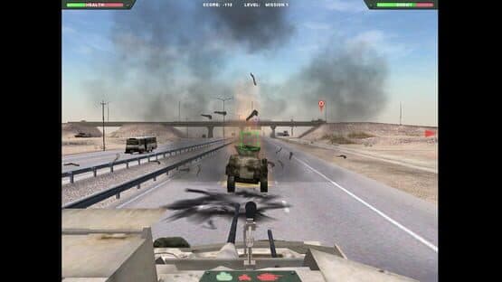 Screenshot of Desert Gunner