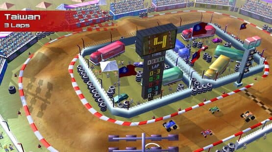 Screenshot of Rock 'N Racing Off Road