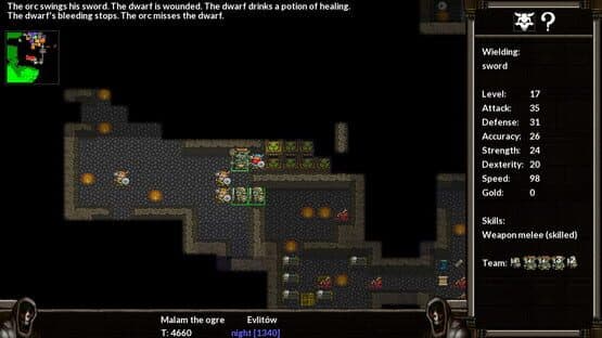 Screenshot of KeeperRL