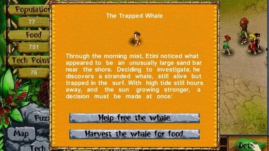 Screenshot of Virtual Villagers: A New Home