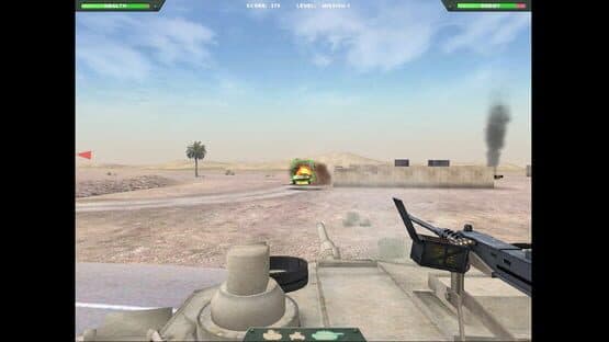 Screenshot of Desert Gunner