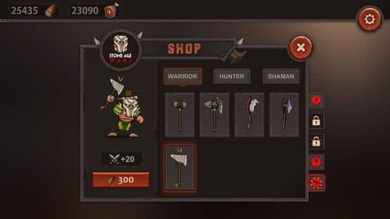 Screenshot of Stone Age Wars