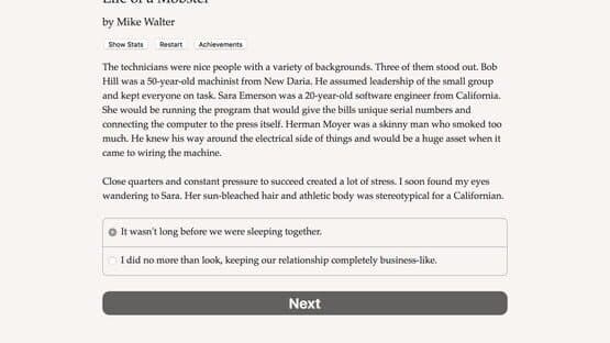 Screenshot of Life of a Mobster