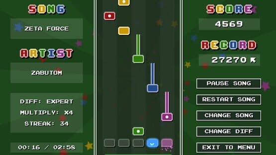 Screenshot of Chiptune Champion
