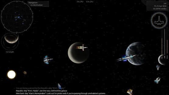 Screenshot of Endless Sky