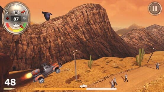Screenshot of Zombie Derby