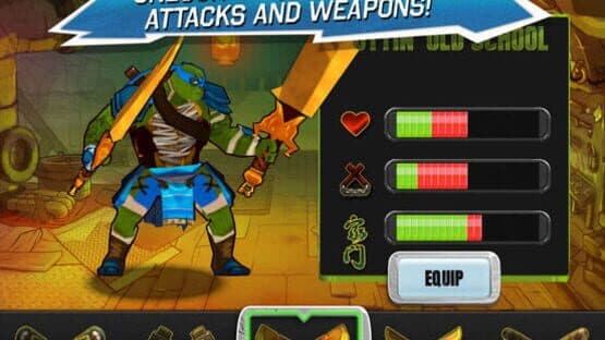 Screenshot of Teenage Mutant Ninja Turtles: Brothers Unite