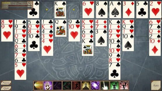 Screenshot of FreeCell Quest