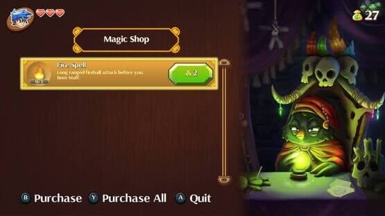 Screenshot of Monster Boy and the Cursed Kingdom