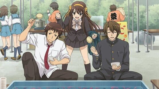 Screenshot of Suzumiya Haruhi no Tsuisou