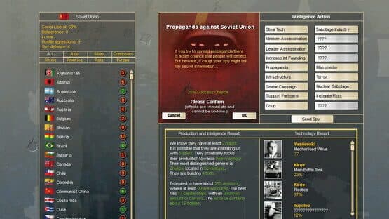 Screenshot of Hearts of Iron II: Complete