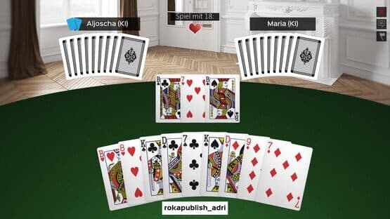 Screenshot of Skat Stammtisch