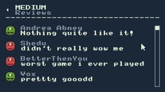 Screenshot of Indie Game Sim