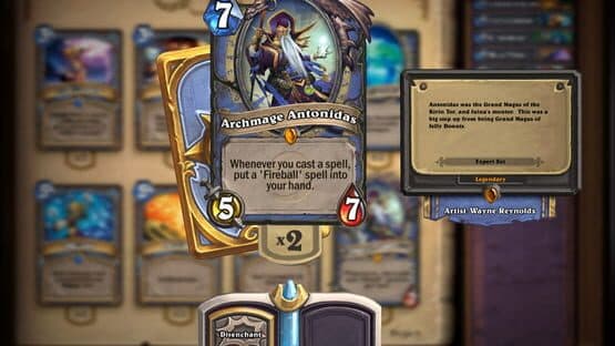 Screenshot of Hearthstone