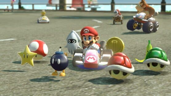 Screenshot of Mario Kart 8