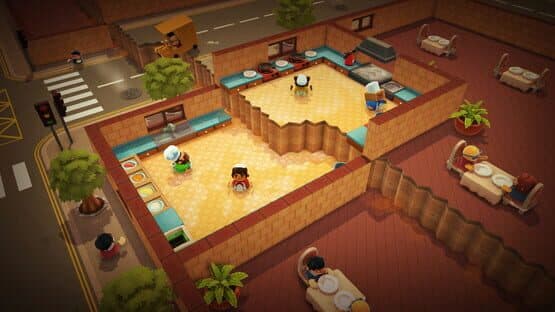 Screenshot of Overcooked!