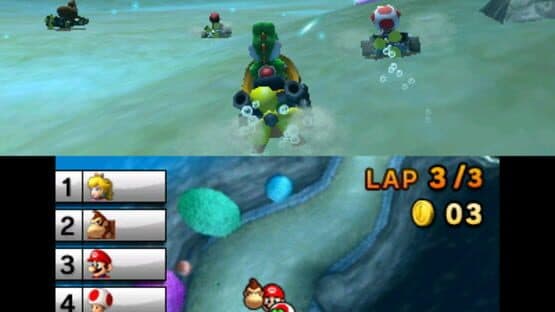 Screenshot of Mario Kart 7