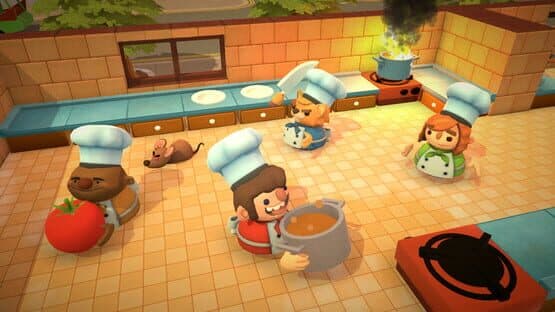 Screenshot of Overcooked!