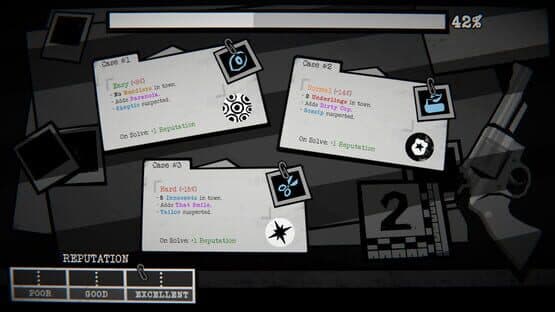 Screenshot of Dupery: A Game of Solo Deduction