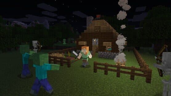 Screenshot of Minecraft