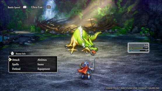 Screenshot of Dragon Quest I HD-2D Remake