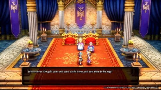 Screenshot of Dragon Quest I HD-2D Remake