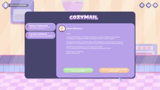 Screenshot of Cozy Factory