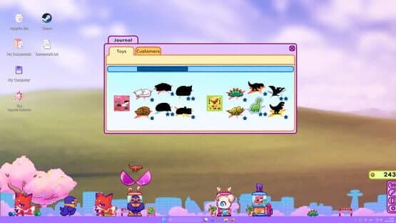 Screenshot of Tiny Capsule Collector
