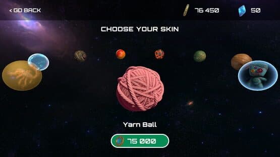 Screenshot of GravityBall