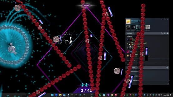 Screenshot of CPU Invaders: Micro Spheres