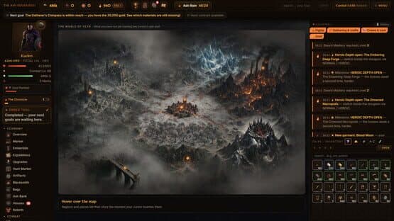 Screenshot of The Ash Remembers