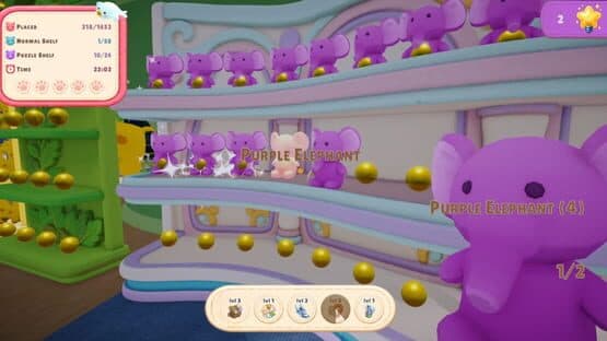 Screenshot of Plushy Store Tidy Up