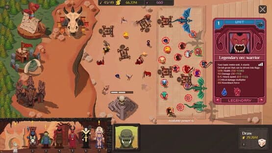 Screenshot of Orc Incremental