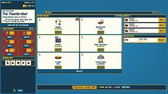 Screenshot of Scopa Sweep