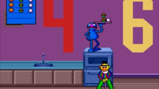 Screenshot of Sesame Street Counting Cafe