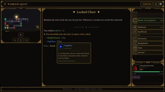 Screenshot of Warrior Quest