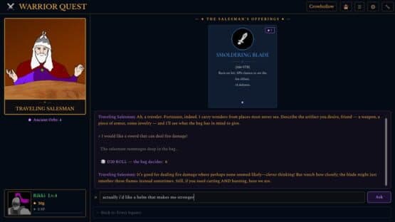 Screenshot of Warrior Quest