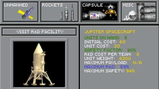 Screenshot of Buzz Aldrin's Race into Space