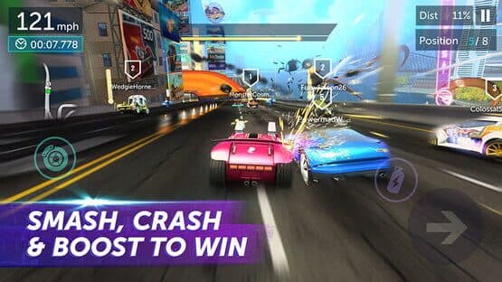 Screenshot of Hot Wheels Infinite Loop