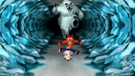 Screenshot of Crash Bandicoot: The Huge Adventure
