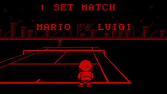 Screenshot of Mario's Tennis