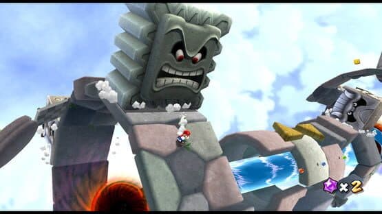 Screenshot of Super Mario Galaxy