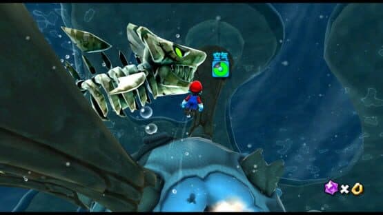 Screenshot of Super Mario Galaxy