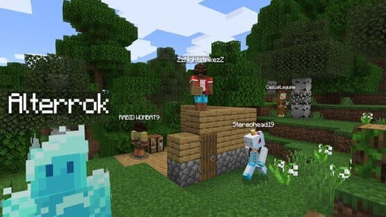Screenshot of Minecraft