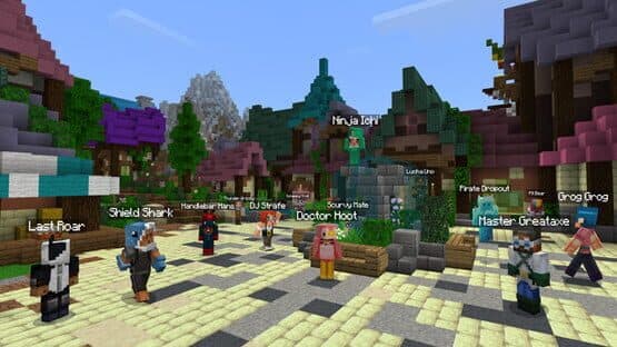 Screenshot of Minecraft